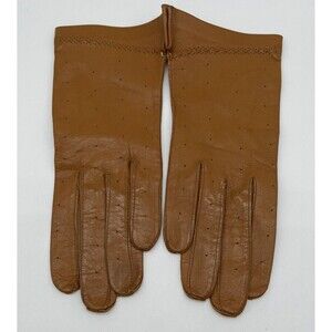 Vintage Leather Gloves Size 6 3/4 Ella Modell